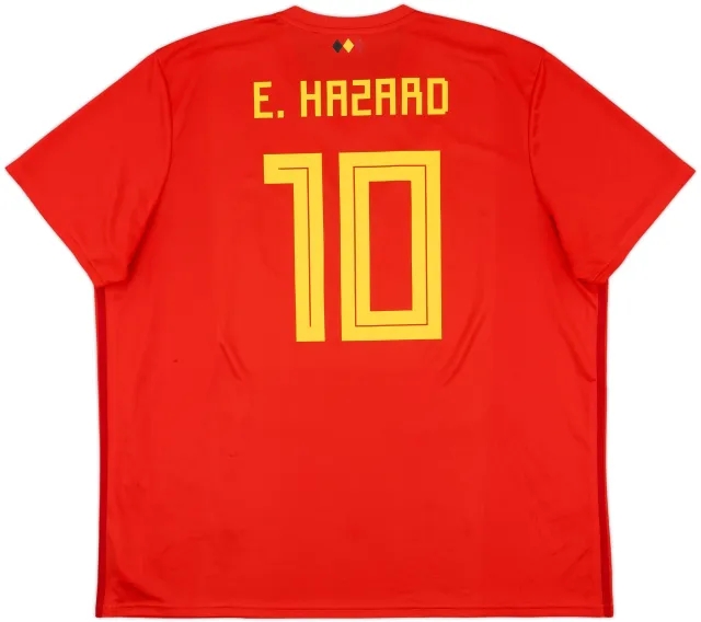 2018-19 Belgium Home Shirt Hazard #10 - 9/10 - (3XL)