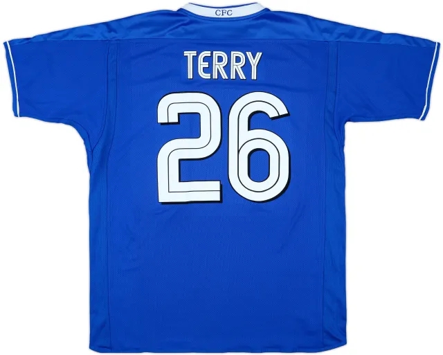 2003-05 Chelsea Home Shirt Terry #26 - 6/10 - (L)