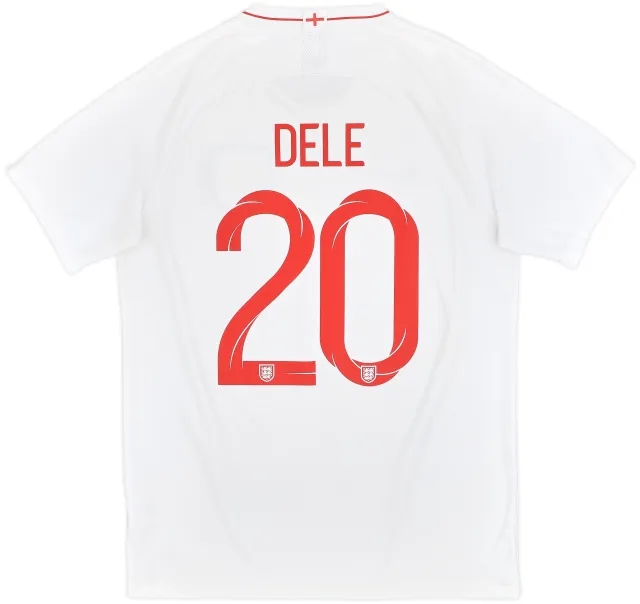 2018-19 England Home Shirt Dele #20 - 7/10 - (L)