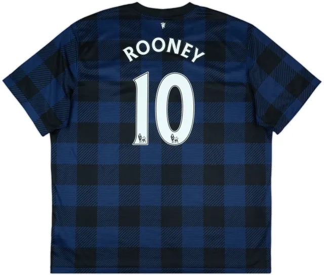 2013-14 Manchester United Away Shirt Rooney #10 - 8/10 - (3XL)