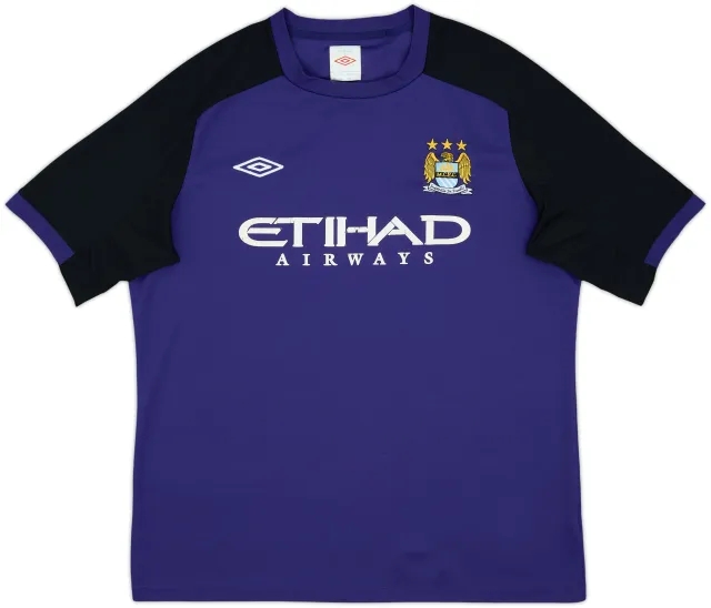2010-11 Manchester City Umbro Training Shirt - 6/10 - (XL)