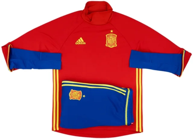 2016-18 Spain adidas Tracksuit - 9/10 - (M)