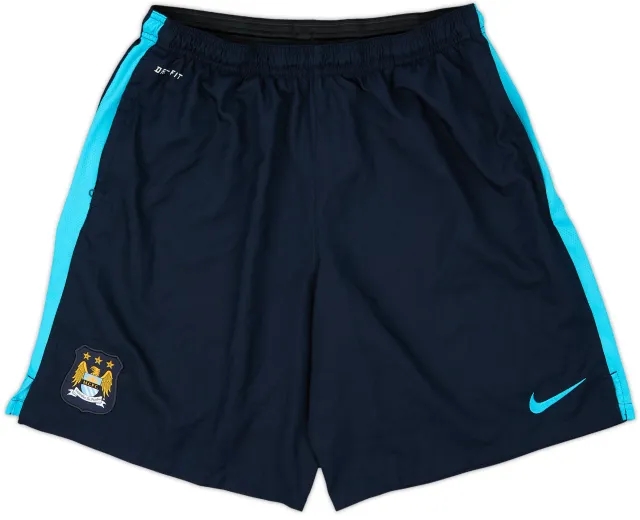 2015-16 Manchester City Nike Training Shorts - 10/10 - (XXL)