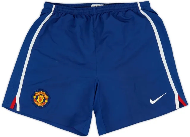 2008-09 Manchester United Away Shorts - 7/10 - (XL.Boys)