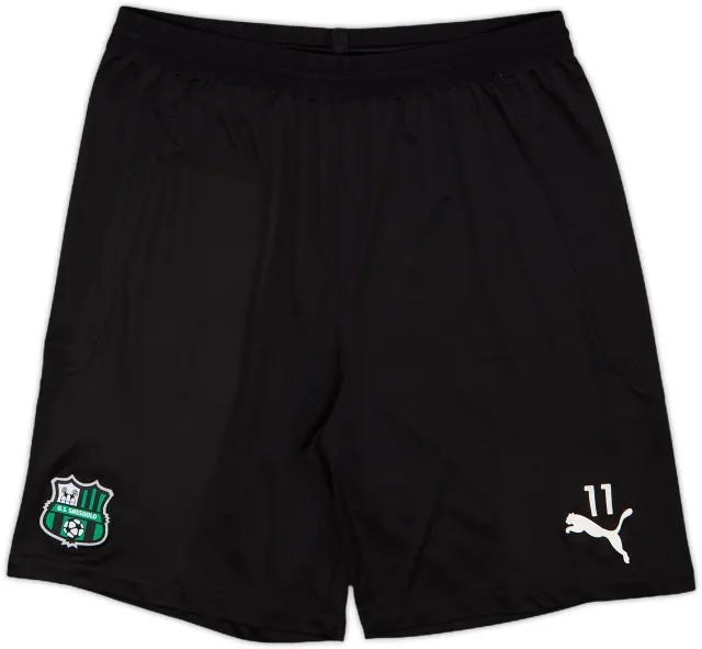 2018-19 Sassuolo Player Issue Puma Training Shorts #11 - 8/10 - (M)
