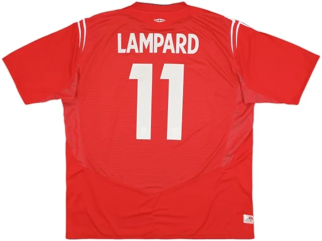 2004-06 England Away Shirt Lampard #11 - 9/10 - (3XL)