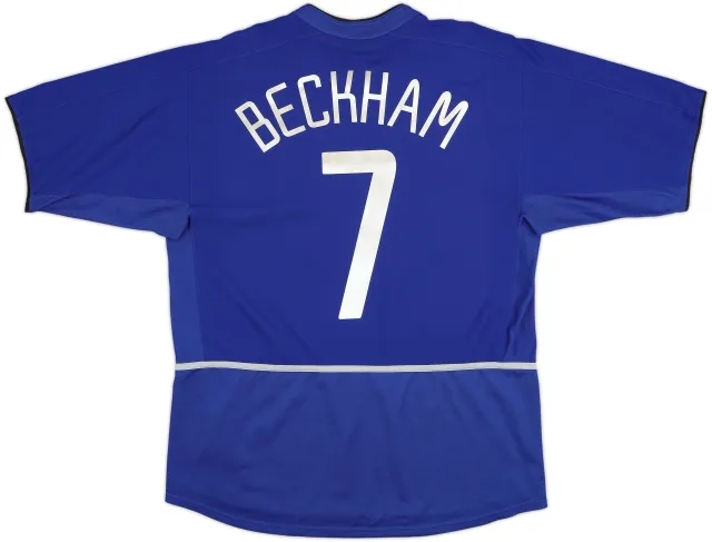 2002-03 Manchester United Third Shirt Beckham #7 - 6/10 - (L)
