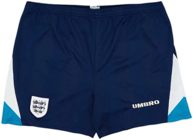 1995-97 England Away Shorts - 5/10 - (S)