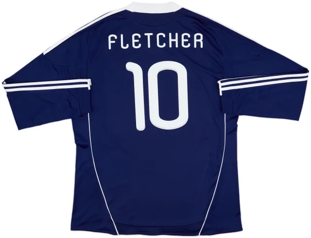 adidas Scotland Mens LS Home Shirt 2010