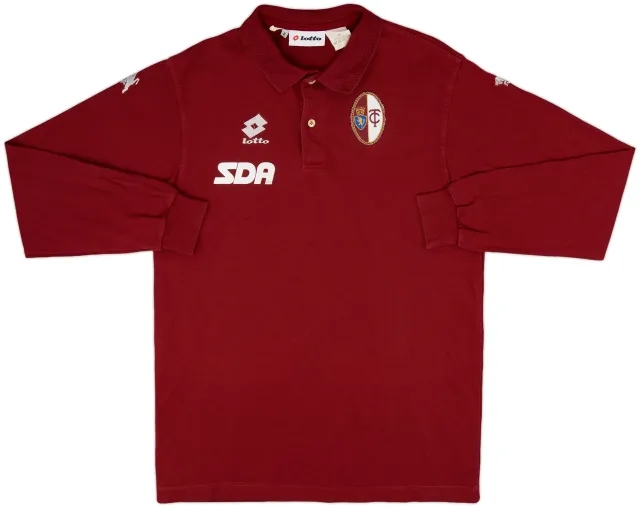 1995-96 Torino Lotto Polo L/S Shirt - 5/10 - (M)