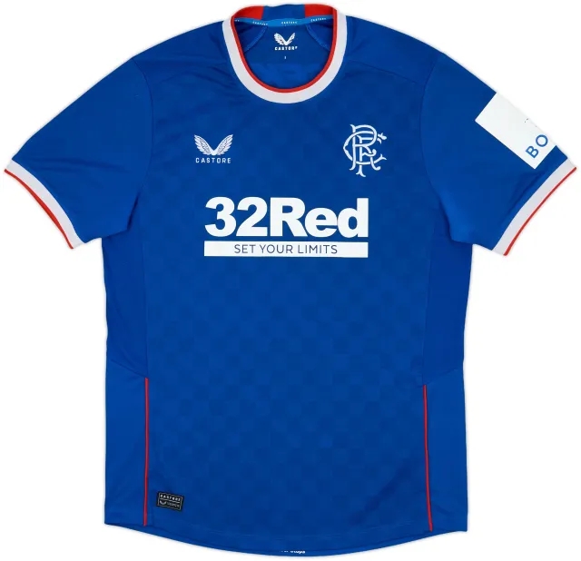 Castore Rangers Mens SS Home Shirt 2022/23