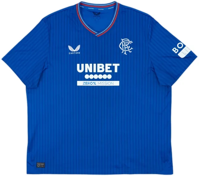Castore Rangers Mens SS Home Shirt 2023/24