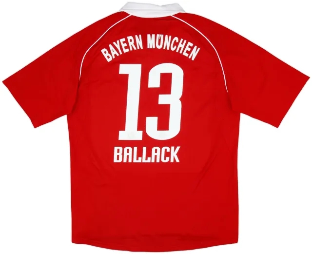 adidas Bayern Munich Mens SS Home Shirt 2005/06