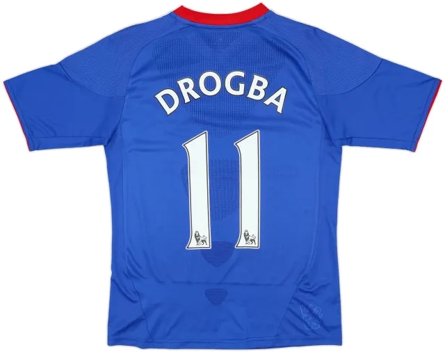 2010-11 Chelsea Home Shirt Drogba #11 - 6/10 - (Women&#039;s S)