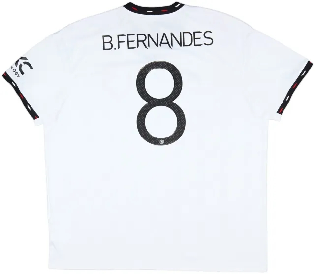2022-23 Manchester United Away Shirt B.Fernandes #8 - 8/10 - (3XL)