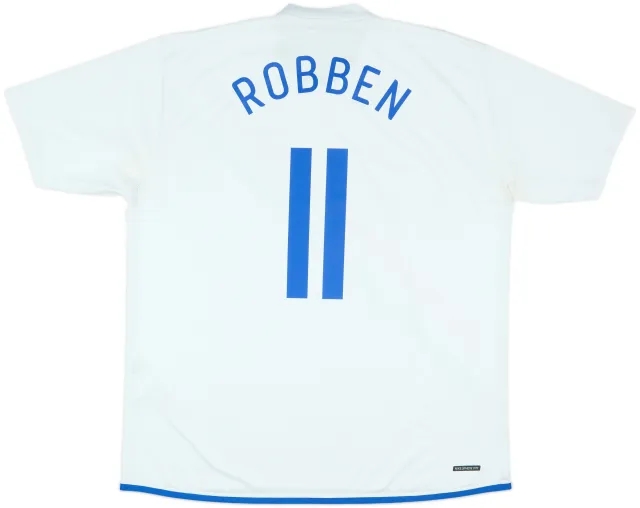 2006-08 Netherlands Away Shirt Robben #11 - 6/10 - (XL)