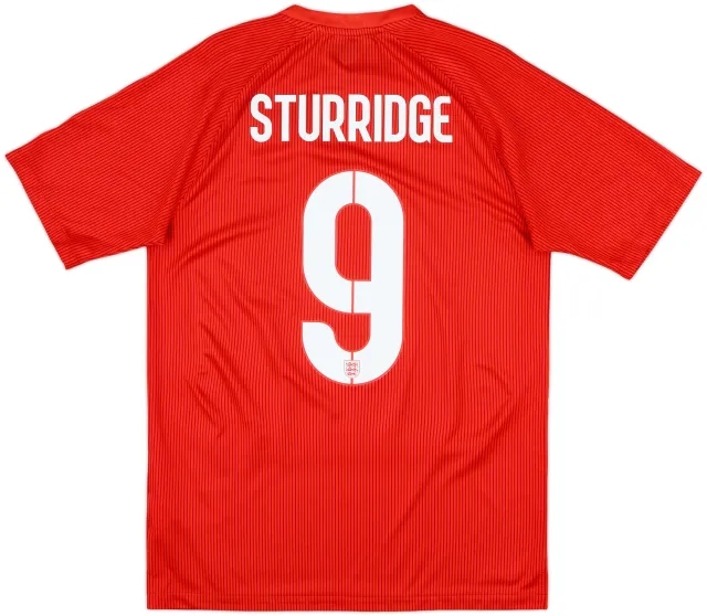 2014-15 England Away Shirt Sturridge #9 - 6/10 - (S)