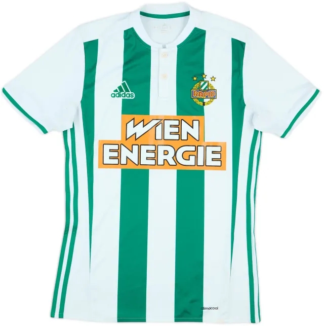 2016-17 Rapid Vienna Home Shirt - 7/10 - (S)