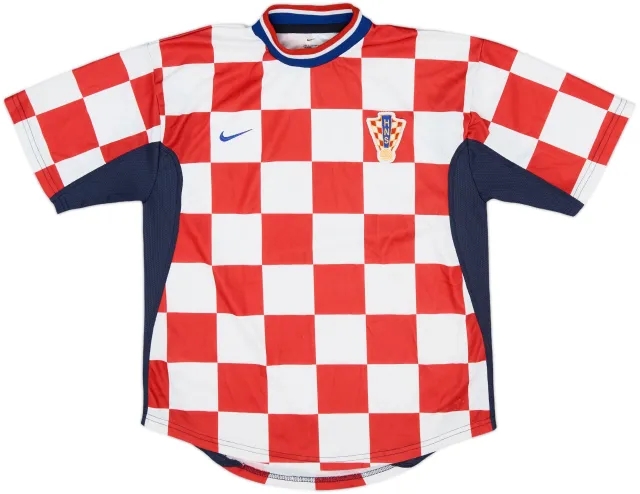 2000-02 Croatia Home Shirt - 8/10 - (S)