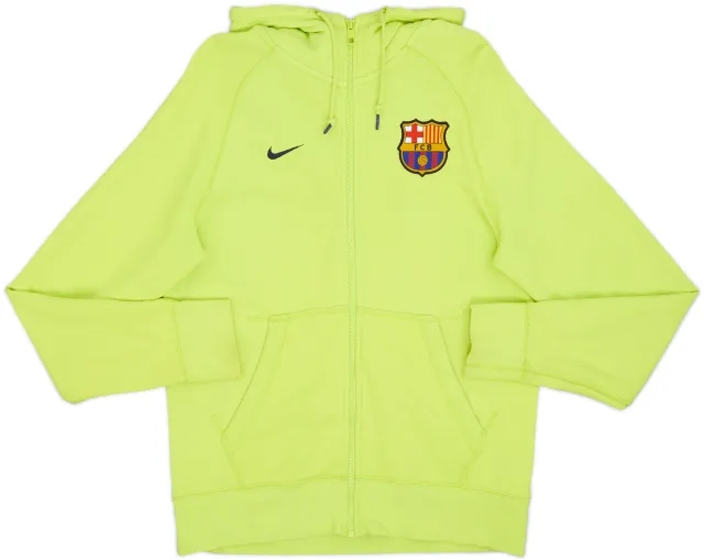 2009-10 Barcelona Nike Hooded Track Jacket - 8/10 - (M)