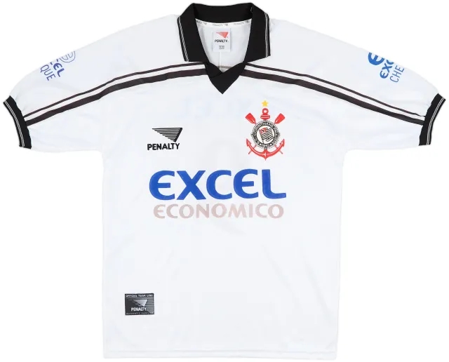 1998 Corinthians Home Shirt #9 - 10/10 - (XL)