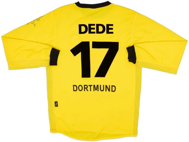 Home Borussia Dortmund Mens LS Home Shirt 2003/04