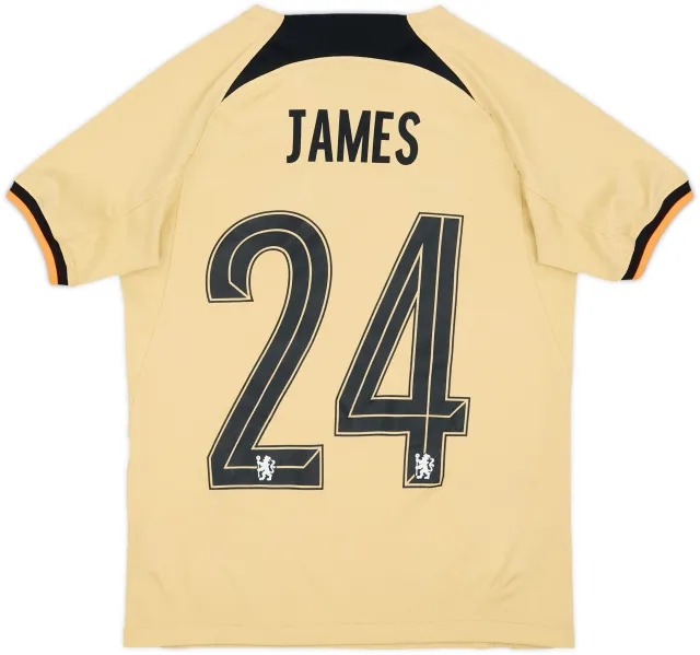 2022-23 Chelsea Third Shirt James #24 - 6/10 - (M.Boys)