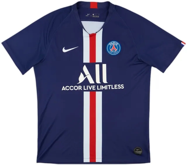 2019-20 Paris Saint-Germain Home Shirt - 4/10 - (L)