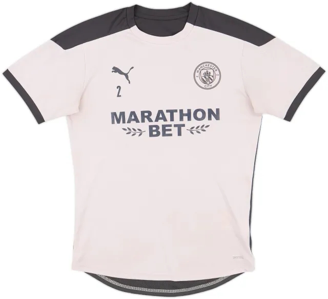 2020-21 Manchester City Puma Player Issue Training Shirt #2 - 6/10 - (S)