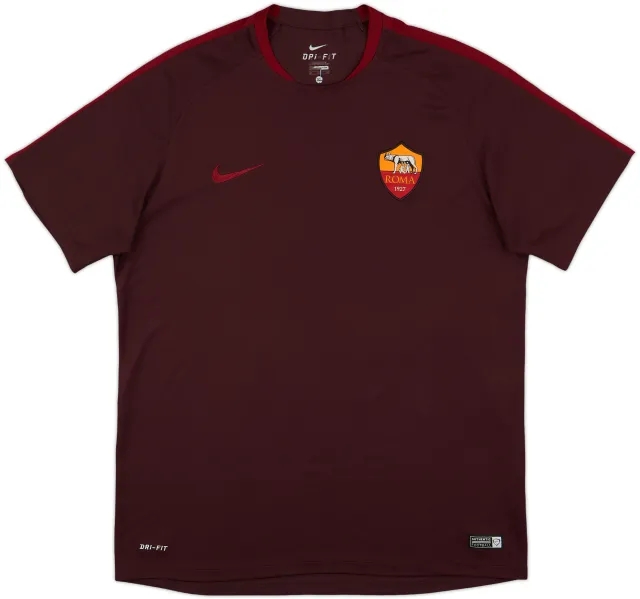 2015-16 Roma Nike Training Shirt - 9/10 - (XL)