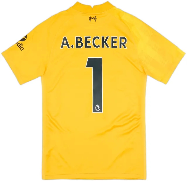 2021-22 Liverpool GK Shirt A.Becker #1 - 10/10 - (XS)