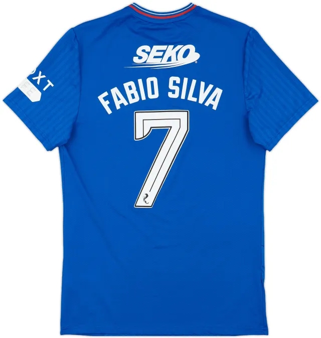 2023-24 Rangers Authentic Home Shirt Fabio Silva #7 - 10/10 - (S)