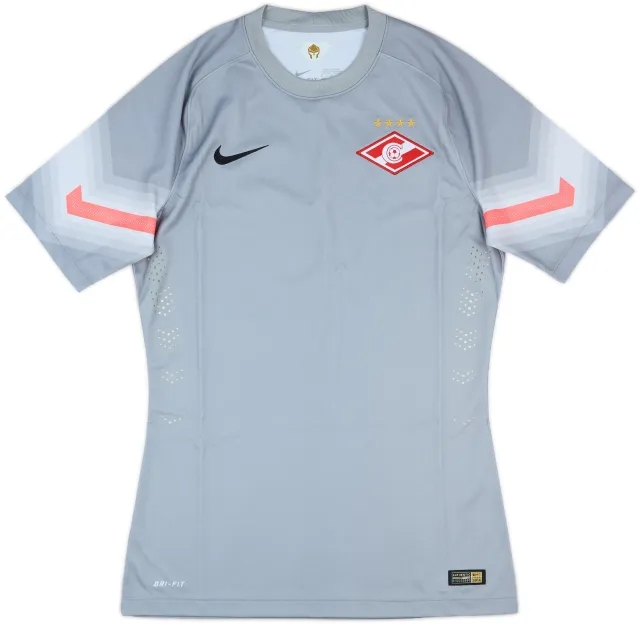 2014-15 Spartak Moscow Player Issue GK S/S Shirt - 8/10 - (M)