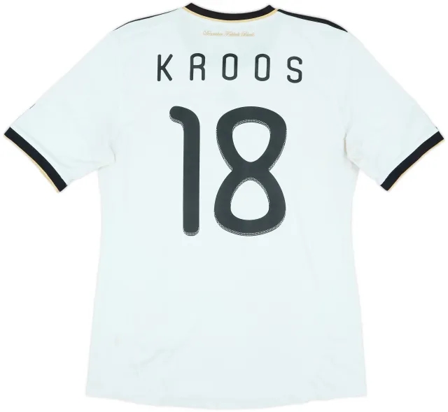 2010-11 Germany Home Shirt Kroos #18 - 5/10 - (M)