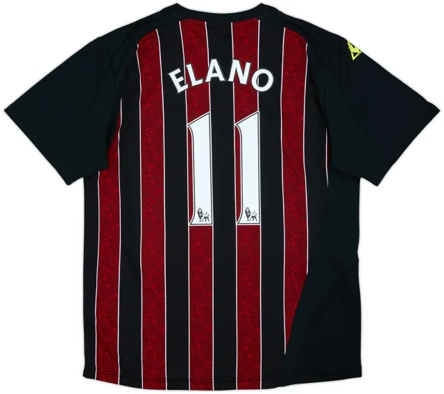2008-09 Manchester City Away Shirt Elano #11 - 8/10 - (L)