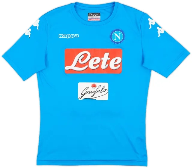 2016-17 Napoli Home Shirt - 5/10 - (L.Boys)
