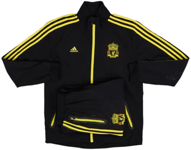 2010-11 Liverpool adidas Tracksuit - 5/10 - (S/M)