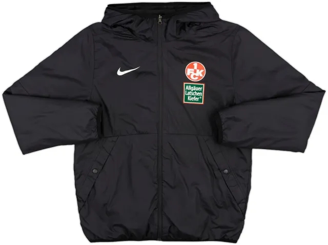 2021-22 Kaiserslautern Nike Hooded Bench Coat - 9/10 - (M)