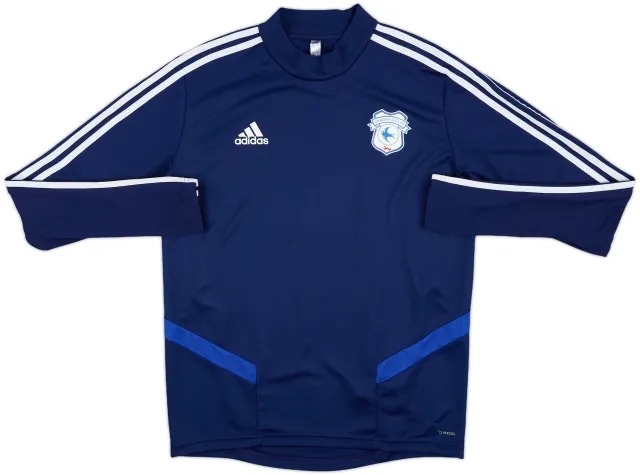 2019-20 Cardiff City adidas Sweat Top - 8/10 - (M)