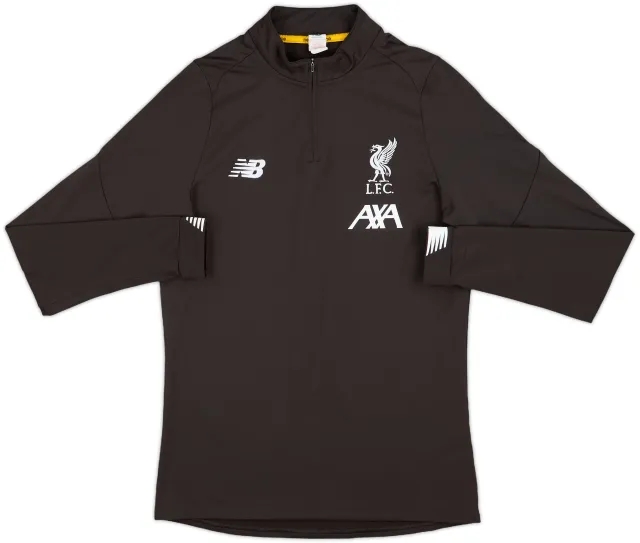 2019-20 Liverpool New Balance 1/4 Zip Drill Top - 10/10 - (XL.Boys)