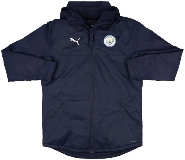 2022-23 Manchester City Puma Padded Bench Coat - 8/10 - (M)