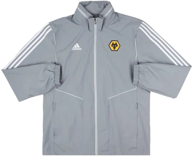 2018-19 Wolves adidas Track Jacket - 8/10 - (L)