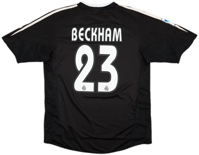 2004-05 Real Madrid Away Shirt Beckham #23 - 9/10 - (S)