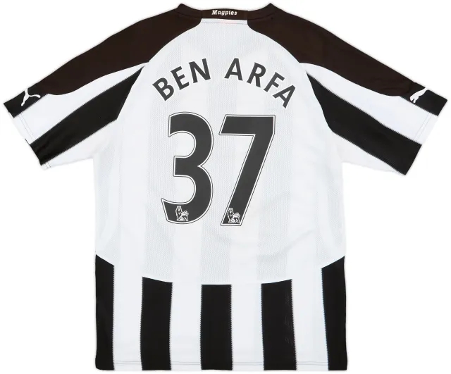 2010-11 Newcastle Home Shirt Ben Arfa #37 - 6/10 - (M)
