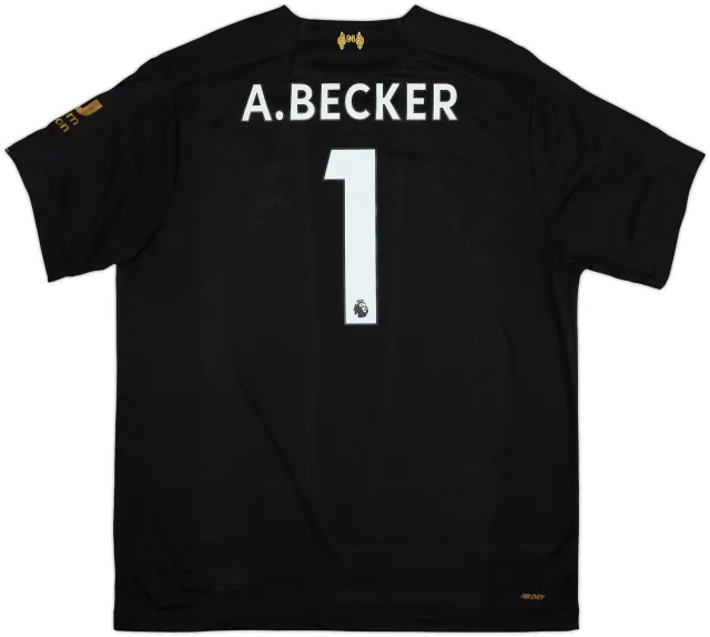 2019-20 Liverpool GK S/S Shirt A.Becker #1 - 7/10 - (3XL)