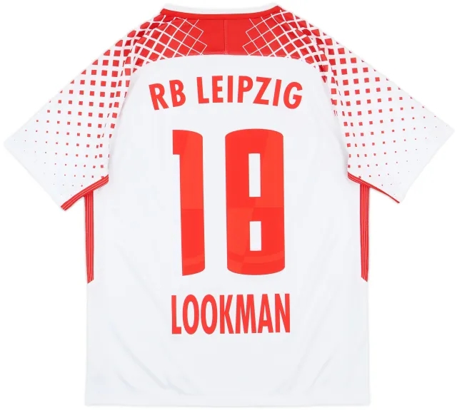2017-18 RB Leipzig Home Shirt Lookman #18 - 7/10 - (M)