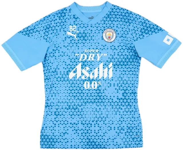 2023-24 Manchester City Puma Player Issue Training Shirt #82 (R. Lewis) - 10/10 - (M)