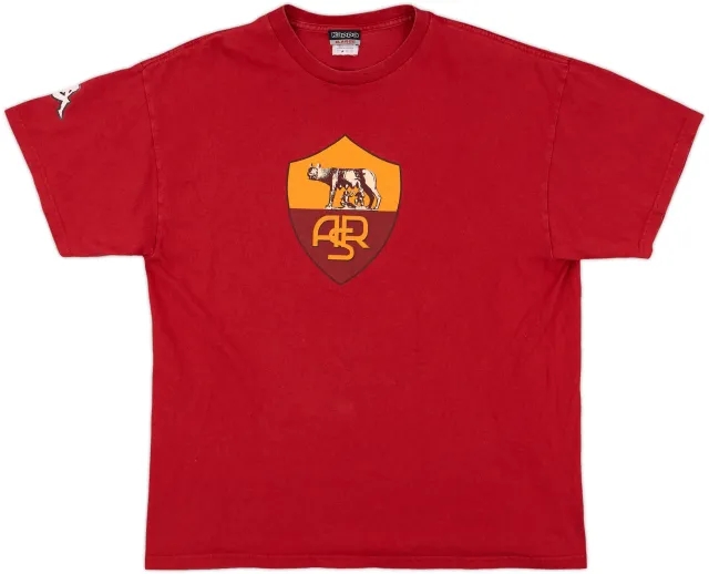 2012-13 Roma Kappa Cotton Tee - 7/10 - (XL)