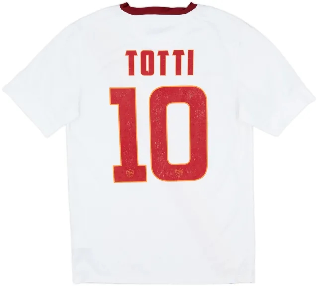 2014-15 Roma Away Shirt Totti #10 - 6/10 - (S)