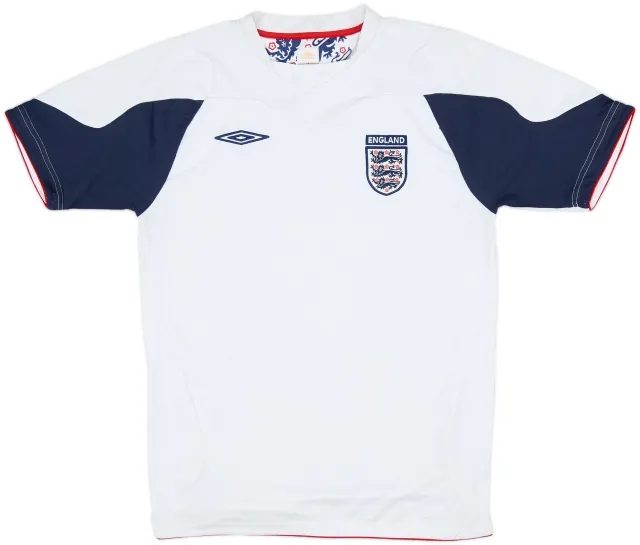 2006-08 England Umbro Training Shirt - 7/10 - (M)